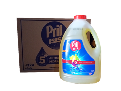 Pril ISIS 5en1+ Lemon 3L x 04