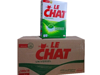 LE CHAT POUDRE MACHINE UNIVERSEL 500G x 18