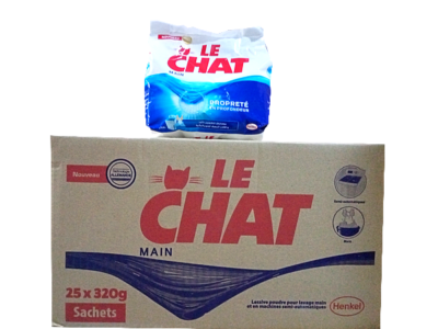 LE CHAT POUDRE MAIN 320G x 25