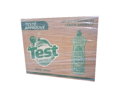 TEST LIQUIDE VAISSELLE 650ml x 12 STOP ODEUR PLT132